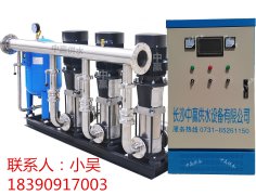 中贏全自動變頻供水設備發展低碳經濟,加強節能減排